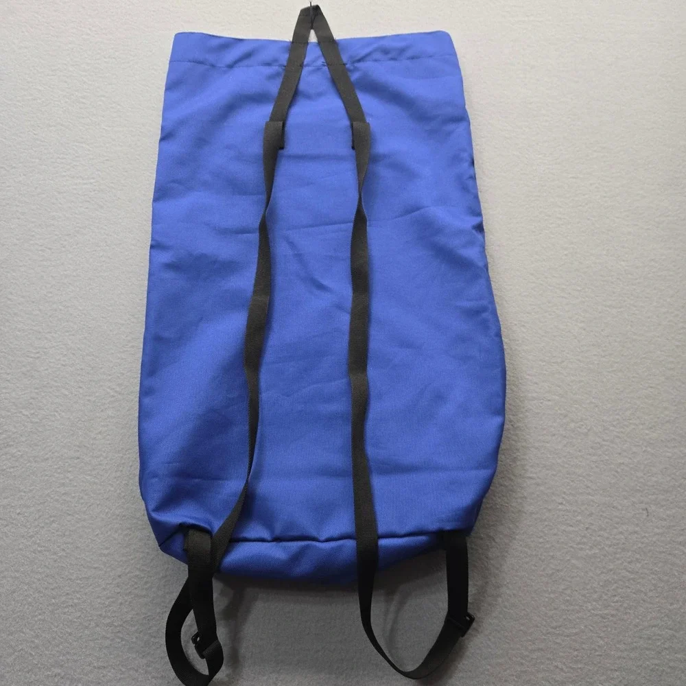 On Cloud Running Blue Logo Magnetic Close Gym Bag Backpack‎